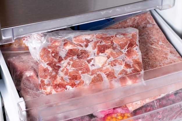 Thawing frozen hog casings