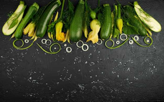 Extending the availability of zucchini flowers